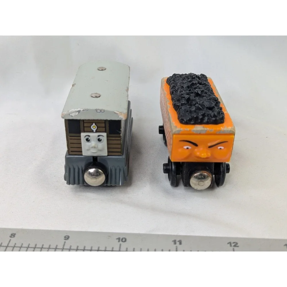 Thomas Train Railway‎ Wooden Toby Fred Pelhay Coal Lot READ